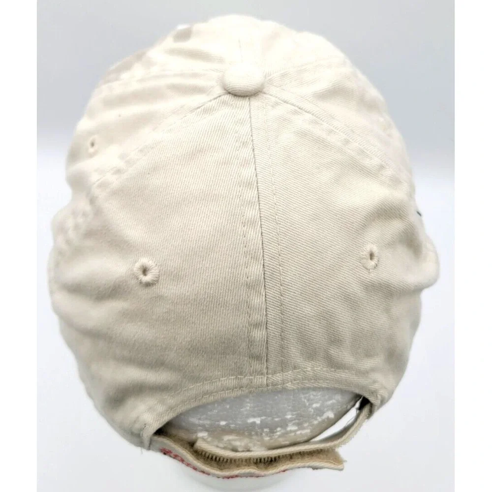 2008 ROSE‎ BOWL NIKE CAP HAT STRAP BACK ONE SIZE LOGO BEIGE ADJUSTABLE ILLINOIS